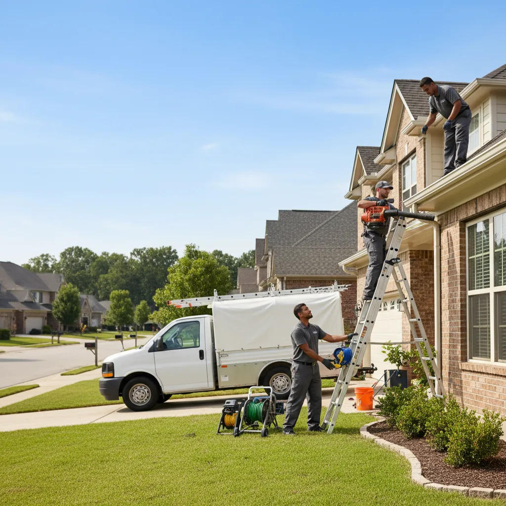 Home Gutter Service in Weleetka, OK near me